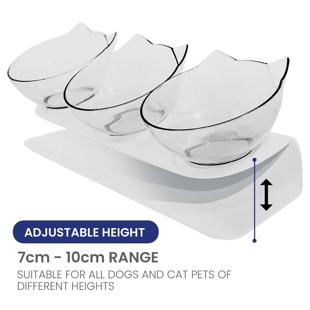 15 Degree Tilted Bowls